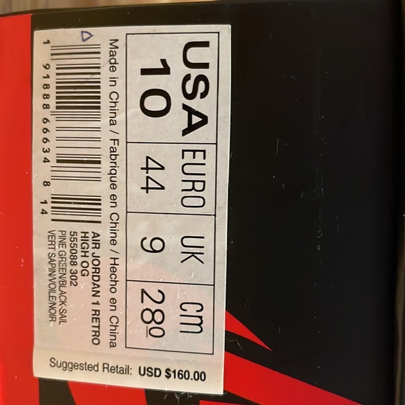 Air Jordan 1 Retro - Pine Green - Picture 4 of 6